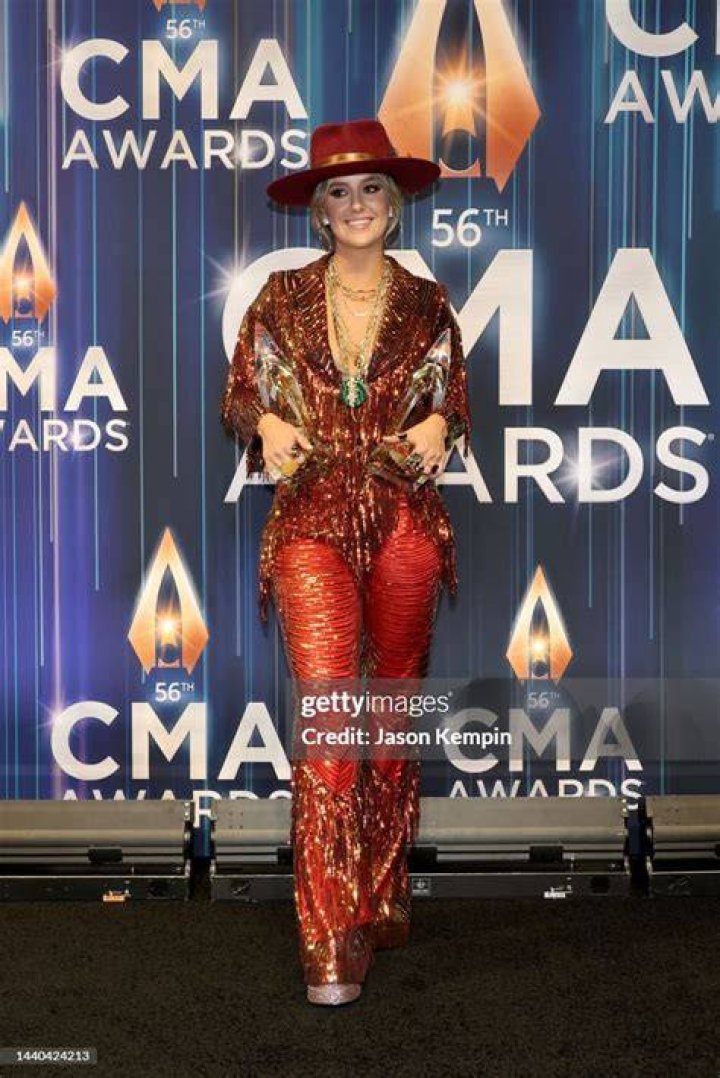 56th CMA New Artist Of The Year Award Winner Lainey Wilson The