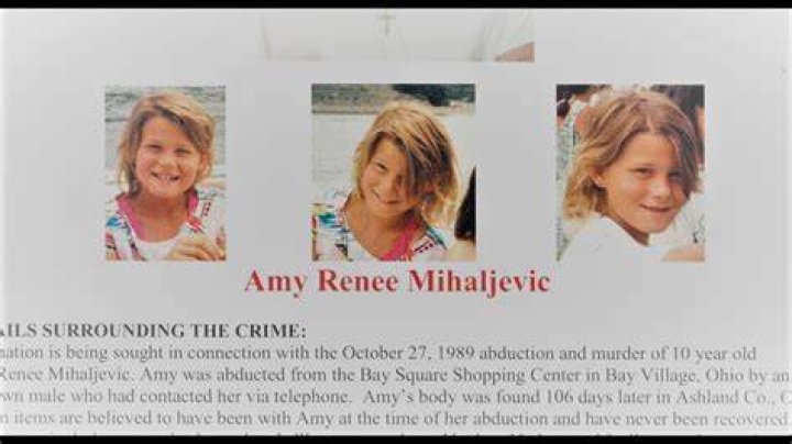 Amy Renee Mihaljevic Murder Decadesold unsolved kidnapping and murder