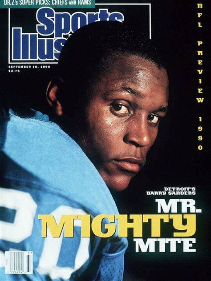 Classic SI Photos of Barry Sanders Sports Illustrated Nfl football