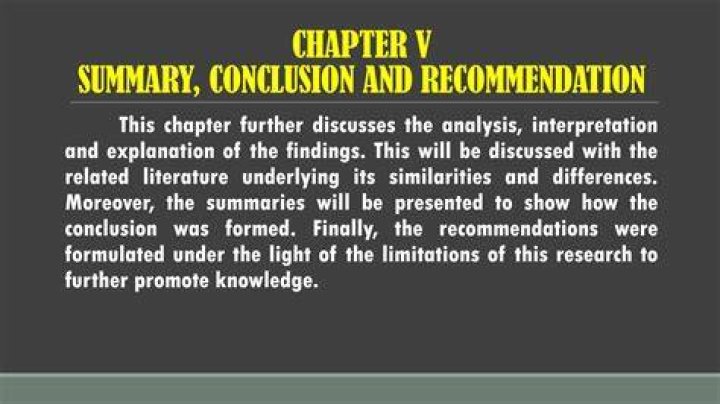 Conclusion and Recommendation on Magnesium Breakthrough