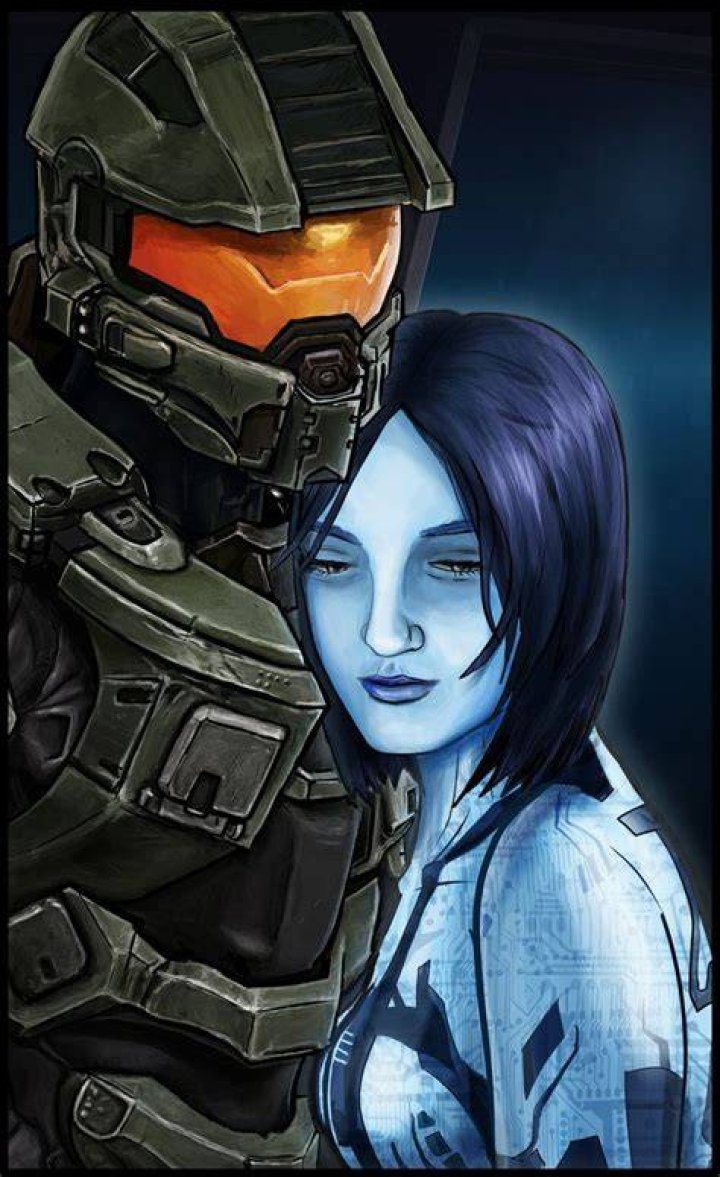 Cortana Master Chief And Family