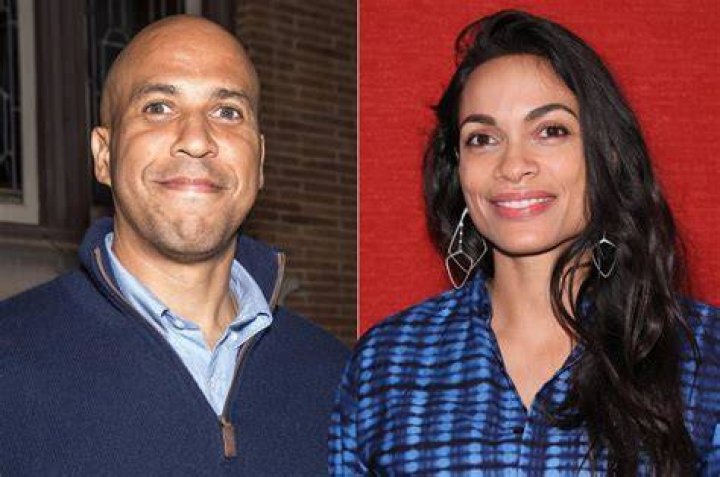 Cory Booker, girlfriend Rosario Dawson aren't quarantined together