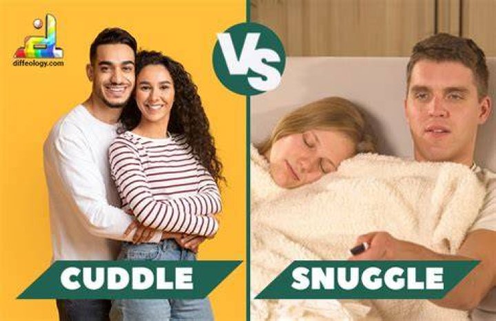 Difference Between Cuddling and Snuggling Differences Finder