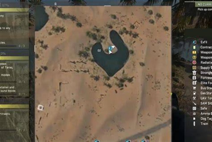 dmz natural treasure container 2 location