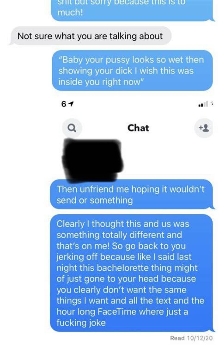 EXPOSED Woman Leaks Text Messages of &lsquo;Bachelorette&rsquo; Villain