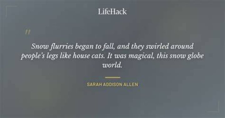 fall quote by sarah addison allen on background of fallen leaves
