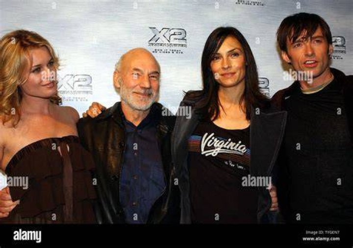 Famke Janssen, Patrick Stewart, and Mickey Cottrell in Star Trek The