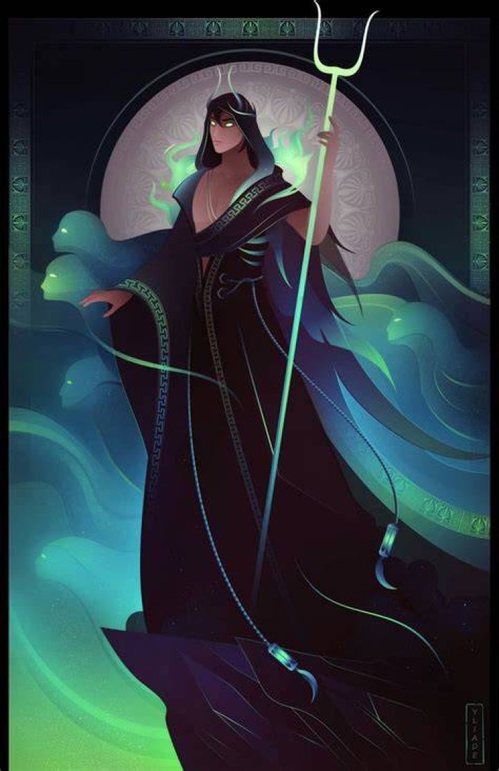 Hades Greek Mythology by Yliade on DeviantArt Greek mythology art