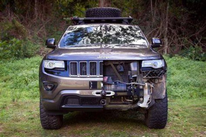 Hidden Winch Mount, Grand Cherokee Wk2, 20112020 Recurve