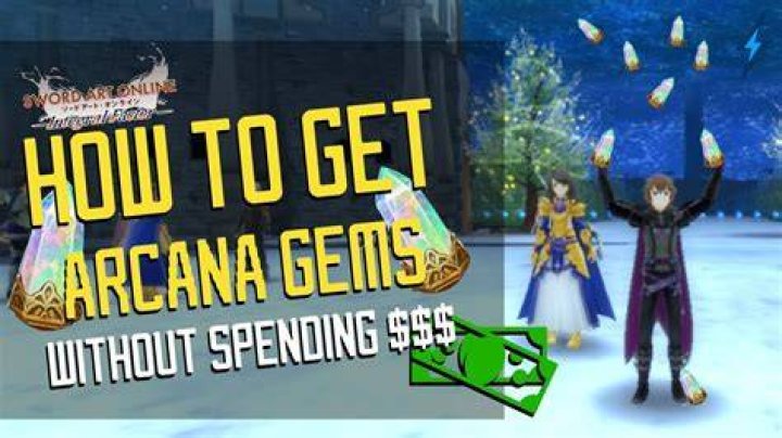 How to get Arcana Gems!! (SAOIF GUIDE) Fast and Without Spending