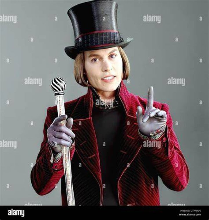 Johnny Depp Willy Wonka Charlie And The Chocolate Factory Film