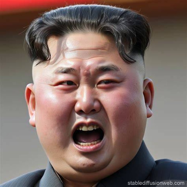 Kim Jong Un Rips a Cheeky Fart (2015 Colorized) iFunny