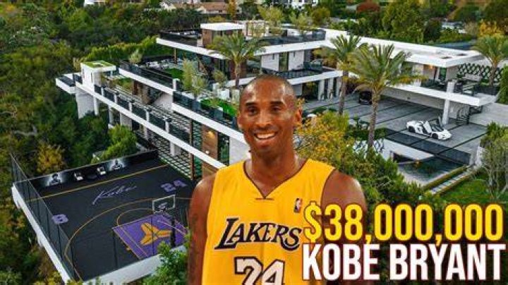 Kobe Bryant House 4Story CustomBuilt Paradise in CA