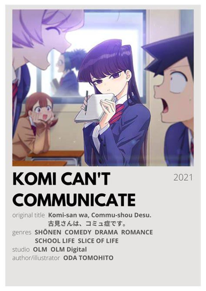 Komi Can't Communicate Komi San & Tadano Cute Icons Anime Life, All