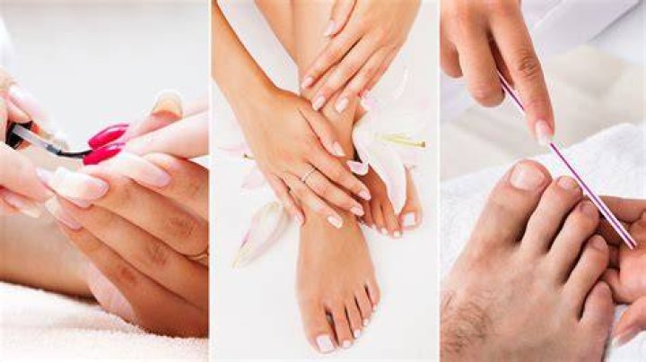 Nail salon, manicure and pedicure chairs, rolling chairs for the