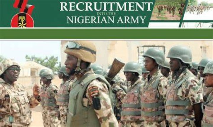 Nigeria army recruitment 2020 How to apply for DSSC, SSC ontop di