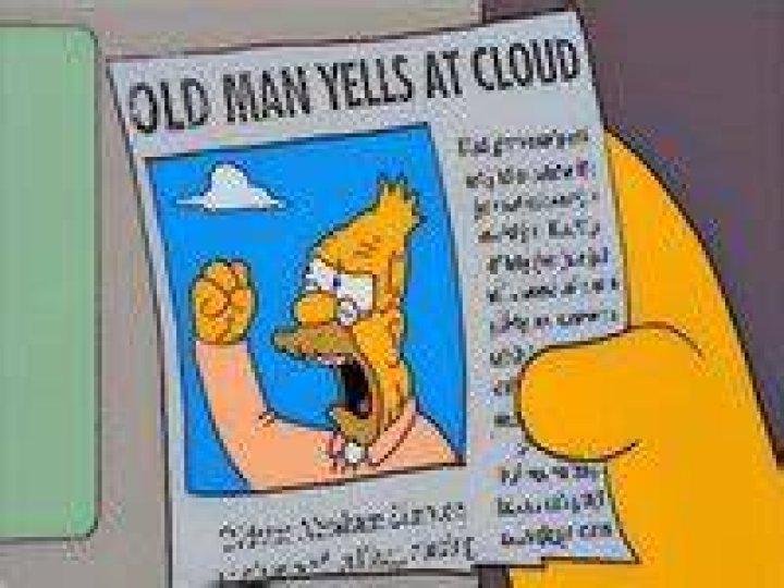Old Man Yells At Cloud Gif &raquo; Otaewns