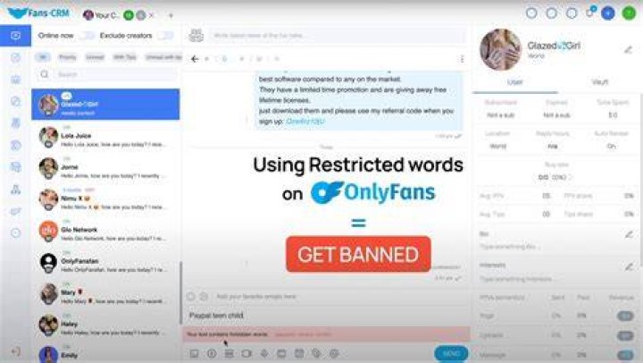 OnlyFans Banned Words How to Stop using Restricted Words