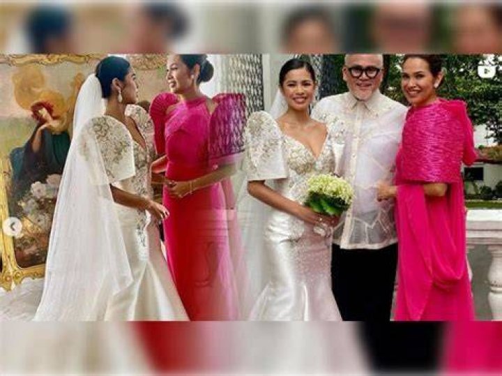 Rajo Laurel restores Maricel LaxaPangilinan&rsquo;s wedding dress for