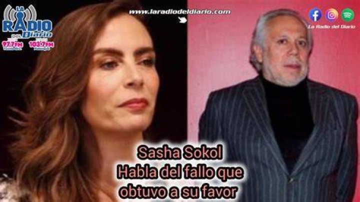Sasha Sokol habla del abuso que sufri&oacute; de Luis de Llano siendo menor