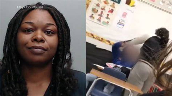 Texas substitute teacher fired after video shows alleged fight with