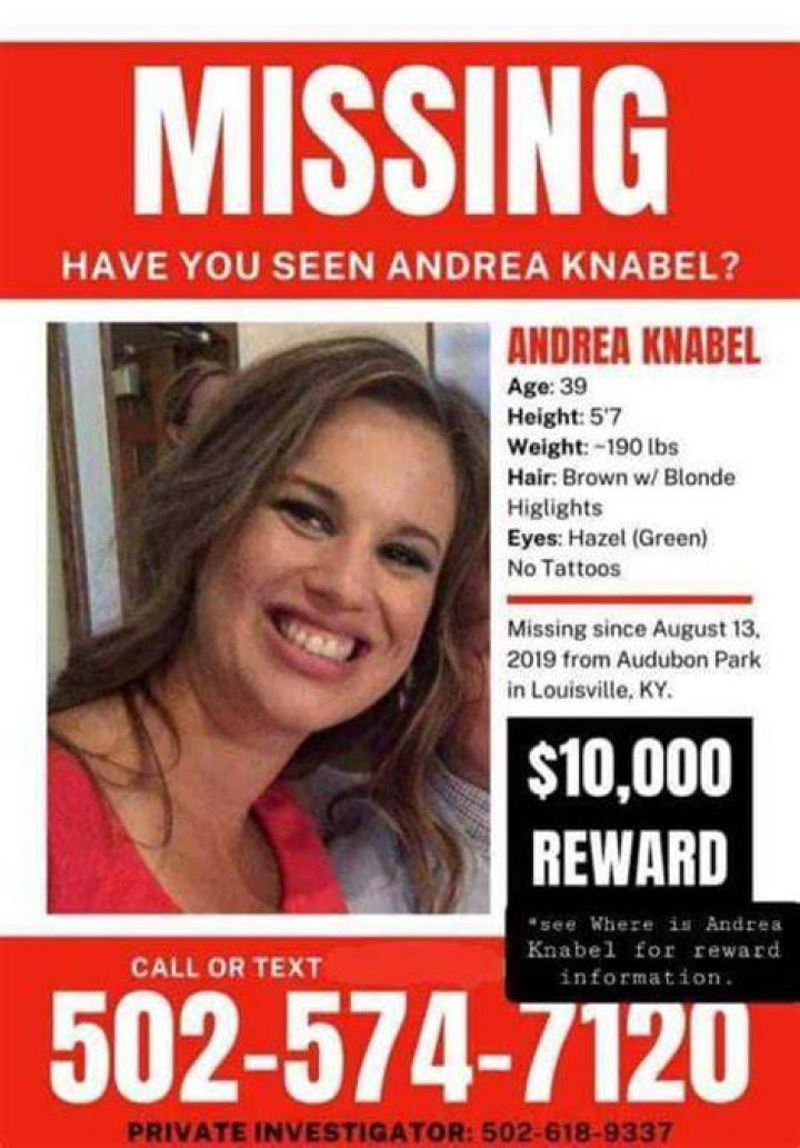 The Disappearance of Andrea Knabel When the Woman Who Looked for