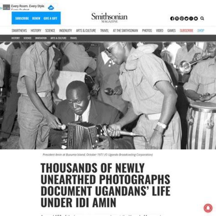 Thousands of Newly Unearthed Photographs Document Ugandans&rsquo; Life Under