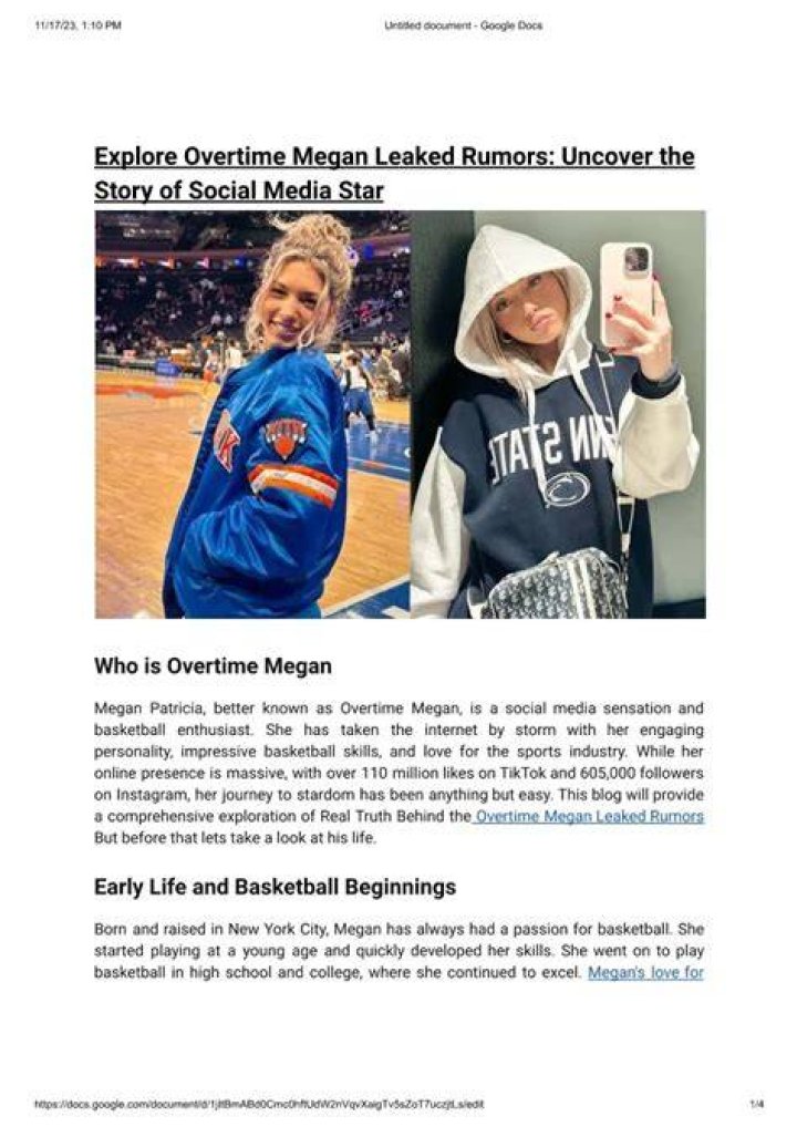Uncover The Truth Behind "Overtime Megan Video Twitter": A Comprehensive Guide