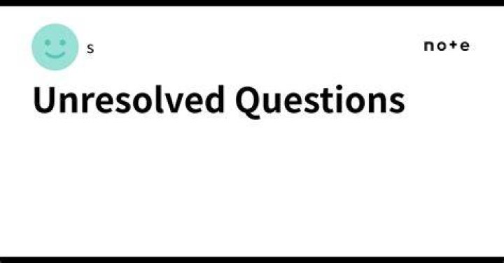 Unresolved Questions, Singrgoddess-updates