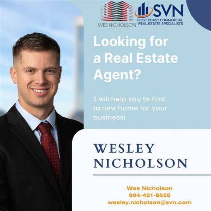 Wesley Nicholson Licensed Sales Associate SVN First Coast